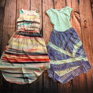2/$25 Two girls dresses